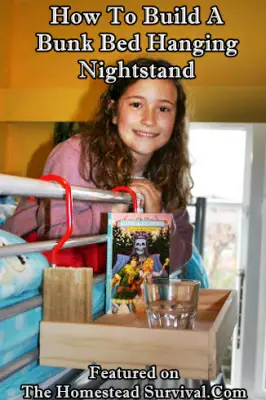 How To Build A Bunk Bed Hanging Nightstand