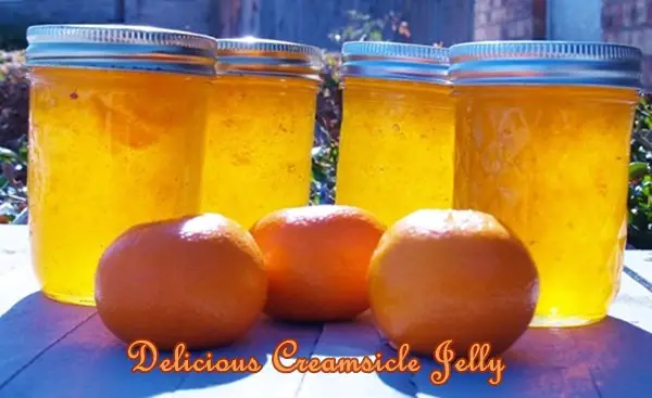 Delicious Creamsicle Jelly