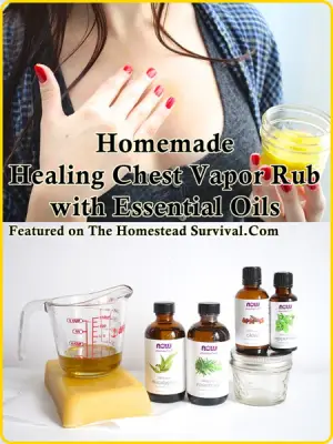 Homemade Healing Chest Vapor Rub with Essential Oils