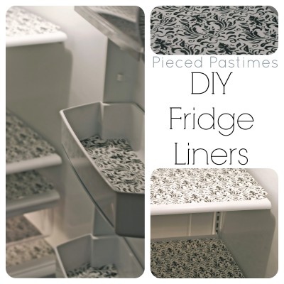 How To Make Refrigerator Shelf Liners For Easy Cleaning