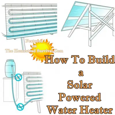 How To Build a Solar Powered Water Heater
