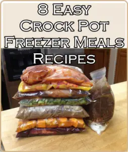 8 Easy Crock Pot Freezer Meals - The Homestead Survival