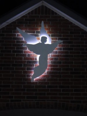 Build Your Own Exterior Lighted Angel