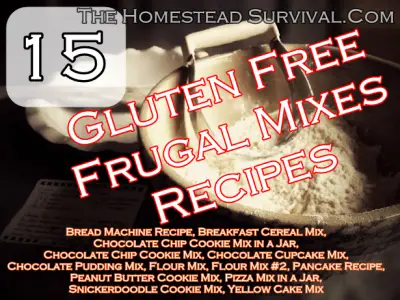 15 Gluten Free Frugal Mixes