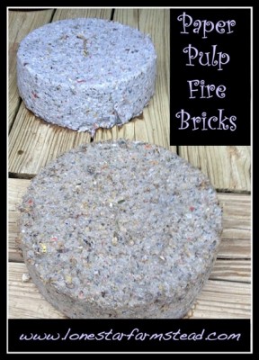 How To Make Paper Pulp Fire Burning Bricks