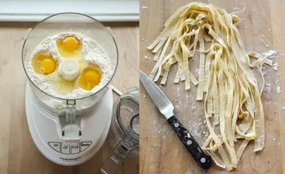 How To Make Fresh Pasta Dough in a Food Processor