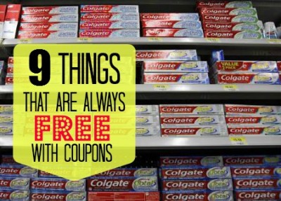 9 Things That Are Always Free With Coupons