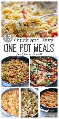13 Quick and Easy One Pot Meals