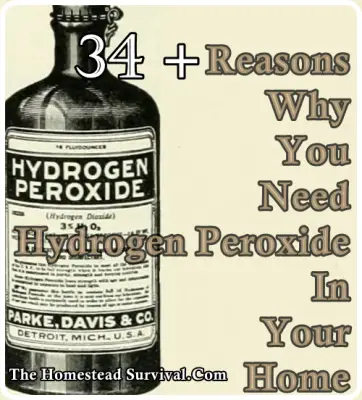 34 Reasons Why You Need Hydrogen Peroxide In Your Home