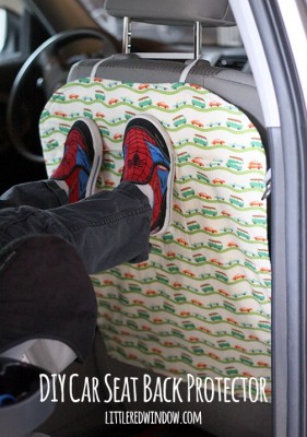 Car Seat Back Dirt Protector Cover