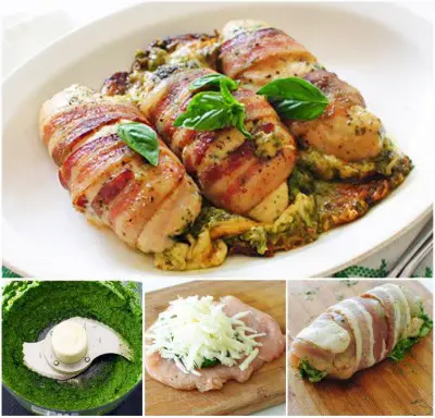Delicious Bacon Wrapped Chicken Breasts