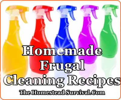 Homemade Frugal Cleaning Recipes