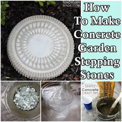 How To Make Concrete Garden Stepping Stones