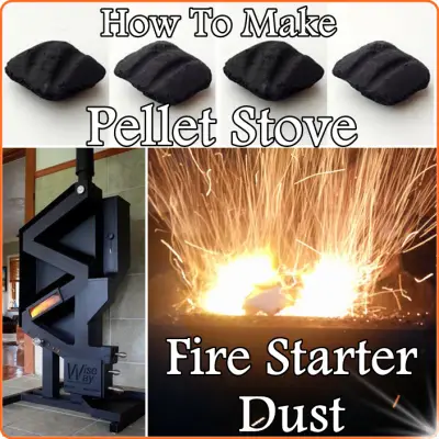 How To Make Pellet Stove Fire Starter Dust