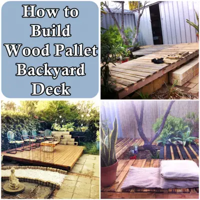 How to Build Wood Pallet Backyard Deck