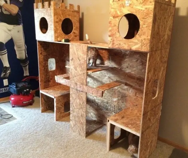 Plywood-Cat-Castle-2