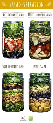 29 Salad in a Mason Jar Recipes