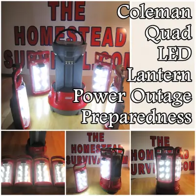 Coleman Quad LED Lantern Power Outage Preparedness