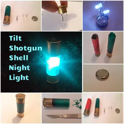 Build a Empty Shotgun Shell Night Light