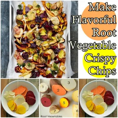 Make Flavorful Root Vegetable Crispy Chips