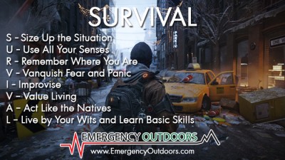 The SURVIVAL Acronym That Can Help You In A Disaster