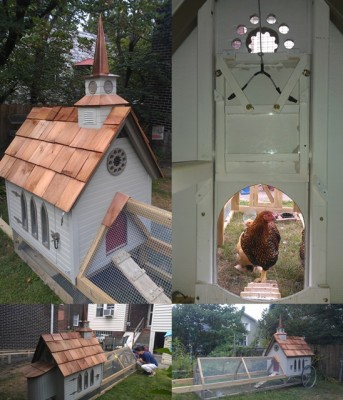 Tour a Homesteading Chapel Chicken Coop Tractor
