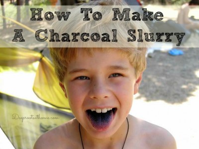 How To Make A Charcoal Slurry Absorptive Antidote for Emergencies