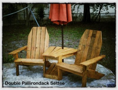 Build Double Adirondack Chairs