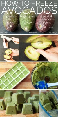 How to Freeze Avocados for Smoothies and Energy Shakes