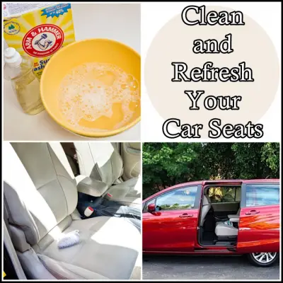 Clean and Refresh Your Car Seats