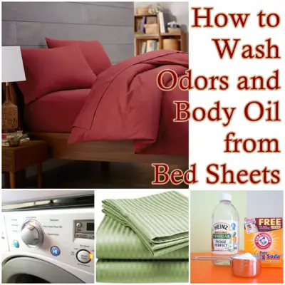How to Wash Odors and Body Oil from Bed Sheets