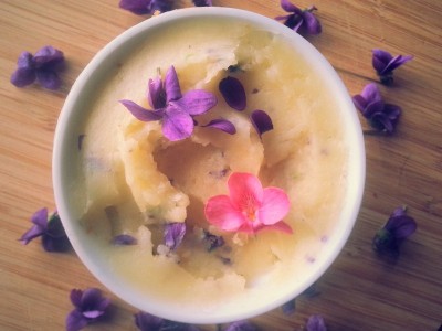 Make Your Own Wild Violet Honey Butter