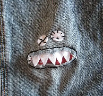 Extend The Life Of Kids Jeans - Patch Those Knees With Monsters