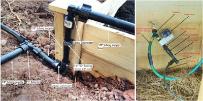 How To Install Raised Bed Garden Watering Irrigation