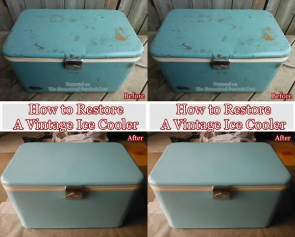 How to Restore A Vintage Ice Cooler