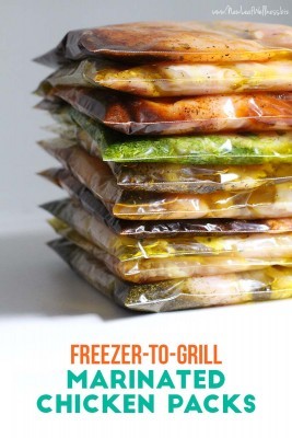 10 Marinated Chicken Frugal Freezer to Grill Meal Packs