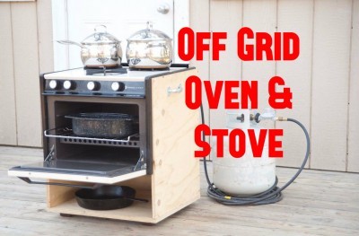 Build A Portable Outdoor Propane Oven and Stove
