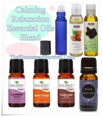 Calming Relaxation Essential Oils Blend