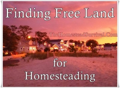 Finding Free Land for Homesteading