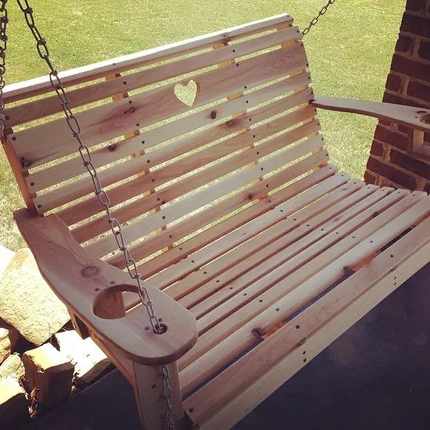 How to Build a Front Porch Wood Swing