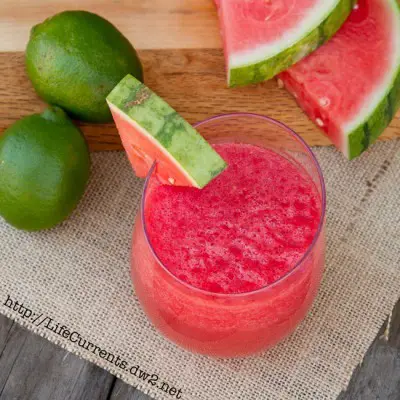 Refreshing Watermelon Agua Fresca Drink 