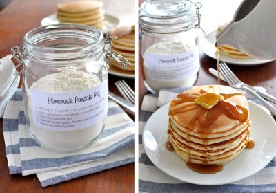 Instant Homemade Classic Frugal Pancake Mix Recipe 