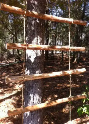Learn Knot Tying and Lashing to Build a Sturdy Ladder