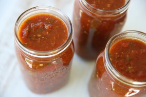 Canning Tomato Basil And Roasted Garlic Sauce