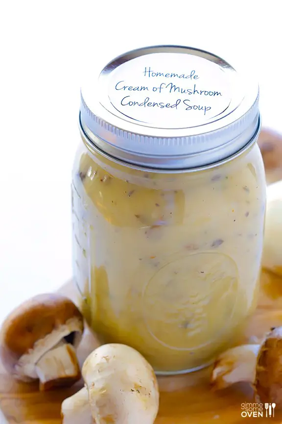 Homemade Cream Of Mushroom Soup Canning Recipe