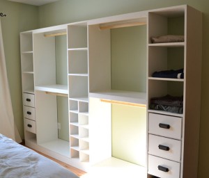 DIY Closet Space For A Little Over 200 Dollars 