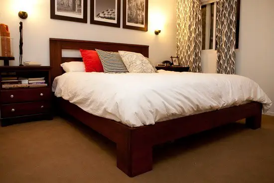 DIY Custom Bed Frame For Less Than 300 Dollars