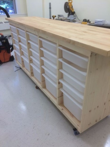 Huge Rolling Organizing Storage Chest Project