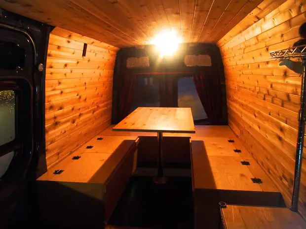 How to Build Furniture for Inside a Camper Van