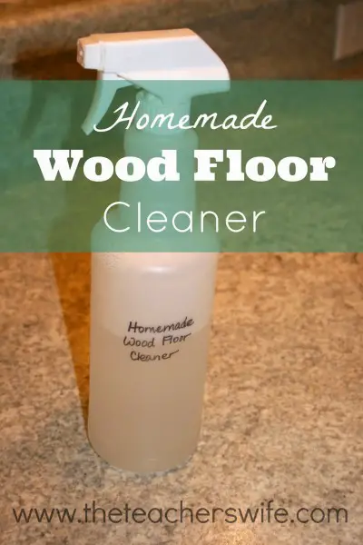 Homemade Hardwood Floor Cleaner Recipe 